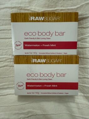 2 Rawsugar eco body bars